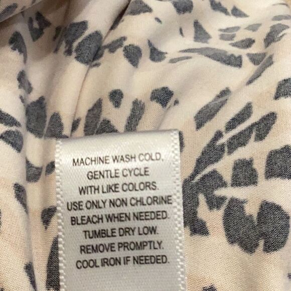 Comfort Code By Cuddle Duds Plus XL Jumpsuit Romper With Pockets Animal Print - Picture 12 of 12